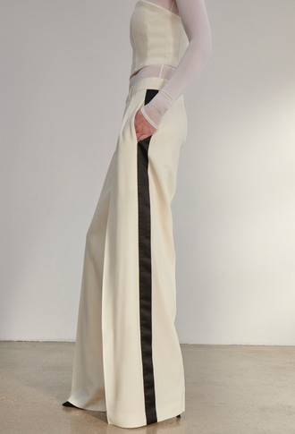 Low Rise Tuxedo Trouser