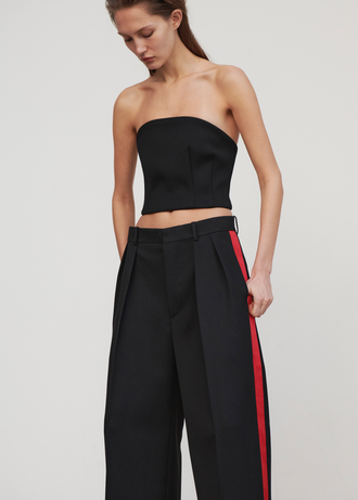 Low Rise Tuxedo Trouser