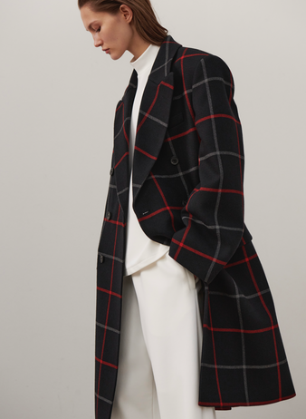 Double Breasted Oversize Coat