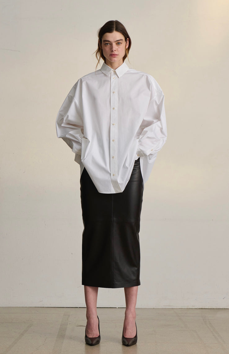 Oversize Shirt Dress Mini