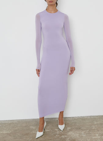 Sheer Dress Midi