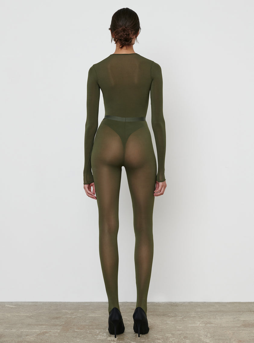 Sheer Stirrup Legging