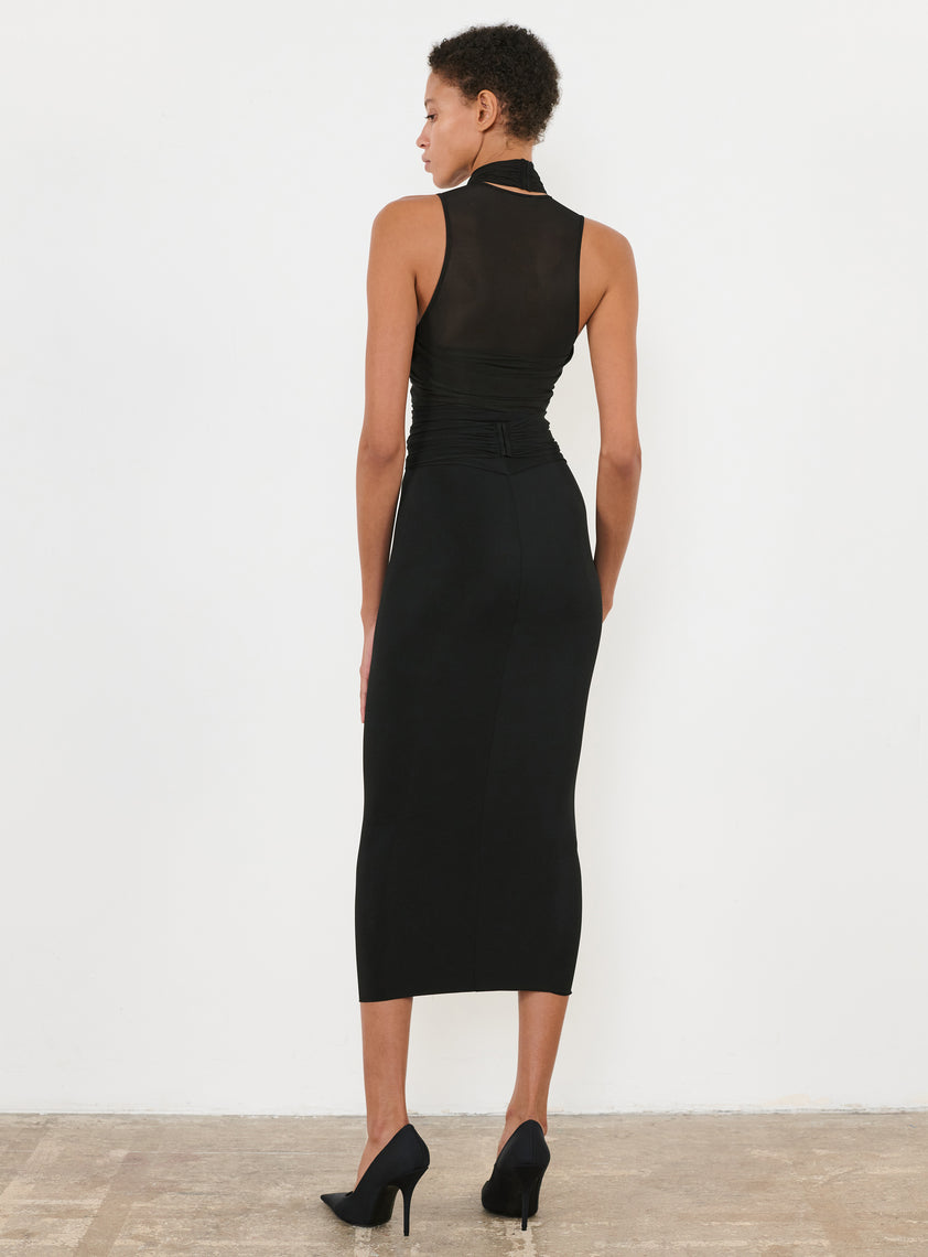 Translucent Skirt Midi
