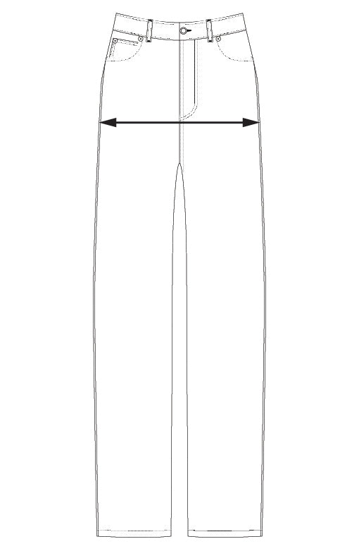 Denim Low Rise Jean – WARDROBE.NYC