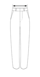 1/2 Waist Circ. 