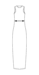 1/2 Waist Circ.