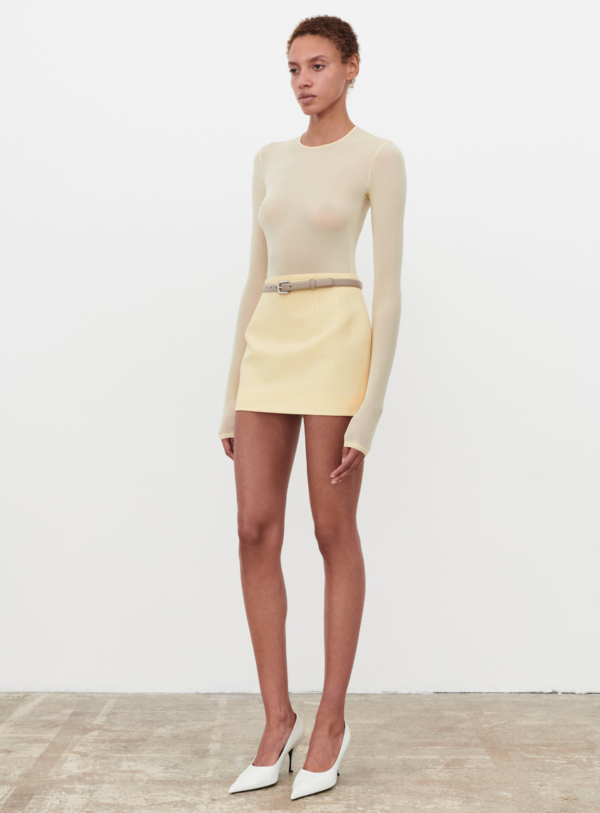 Exclusive Contour Mini Skirt
