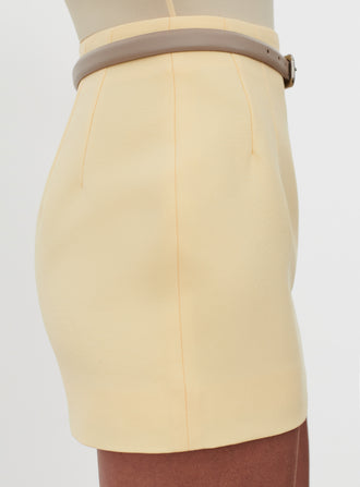 Exclusive Contour Mini Skirt