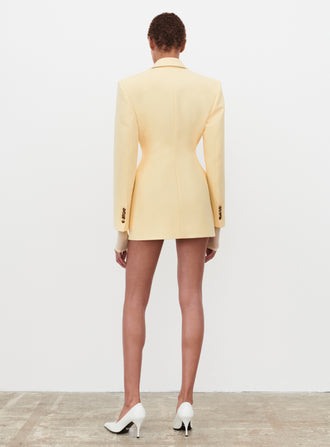 Exclusive Double Breasted Contour Blazer