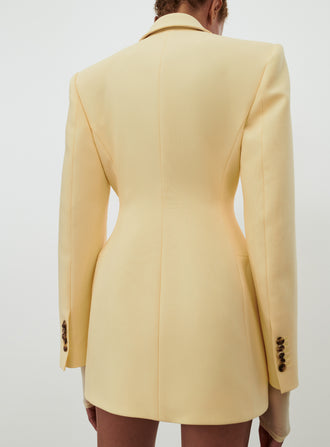 Exclusive Double Breasted Contour Blazer