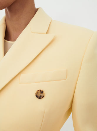 Exclusive Double Breasted Contour Blazer