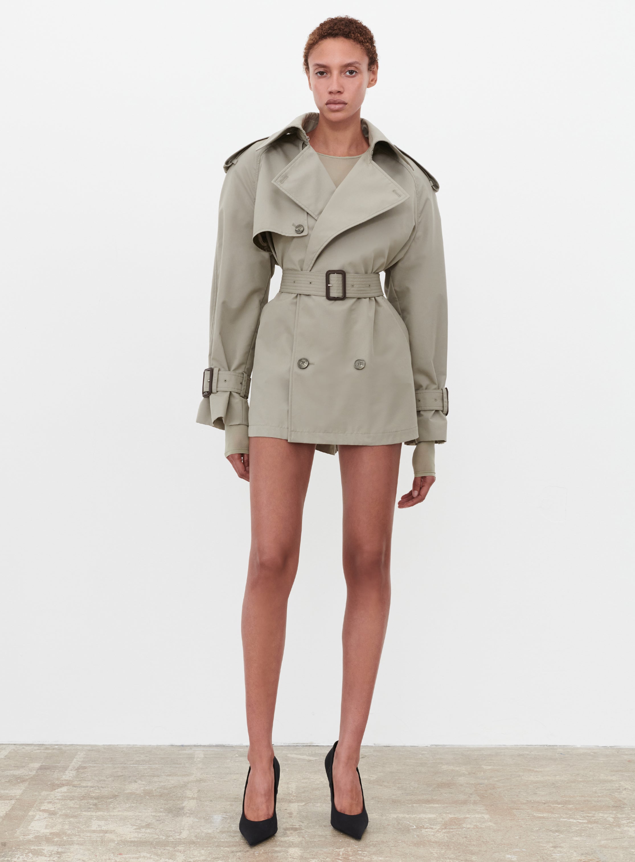 Clean Trench Mini – WARDROBE.NYC