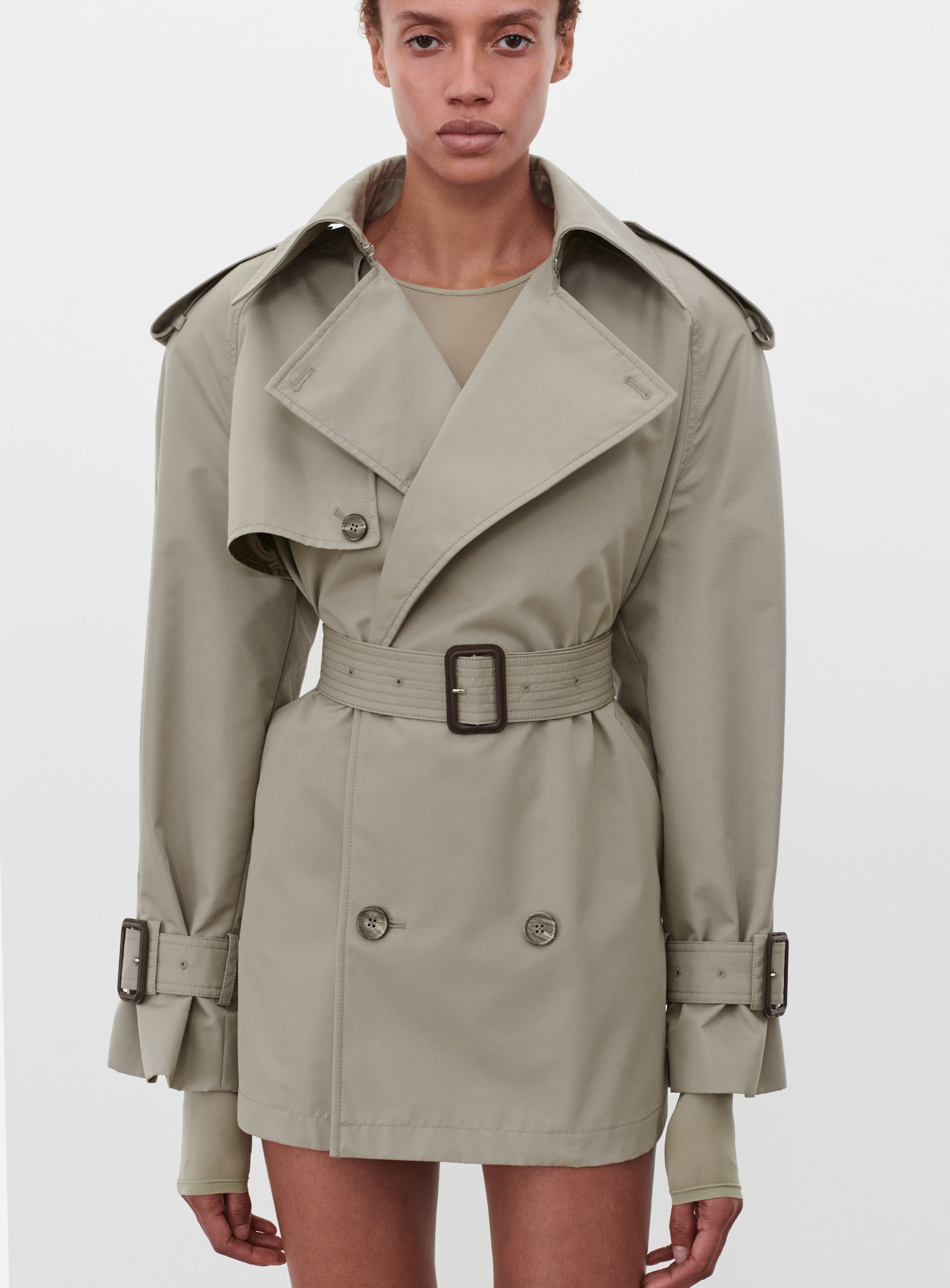 Clean Trench Mini – WARDROBE.NYC