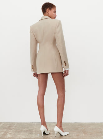 New Double Breasted Contour Blazer