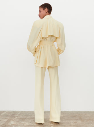 Crepe Safari Jacket