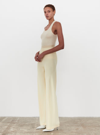 Crepe Bias Cut Pant