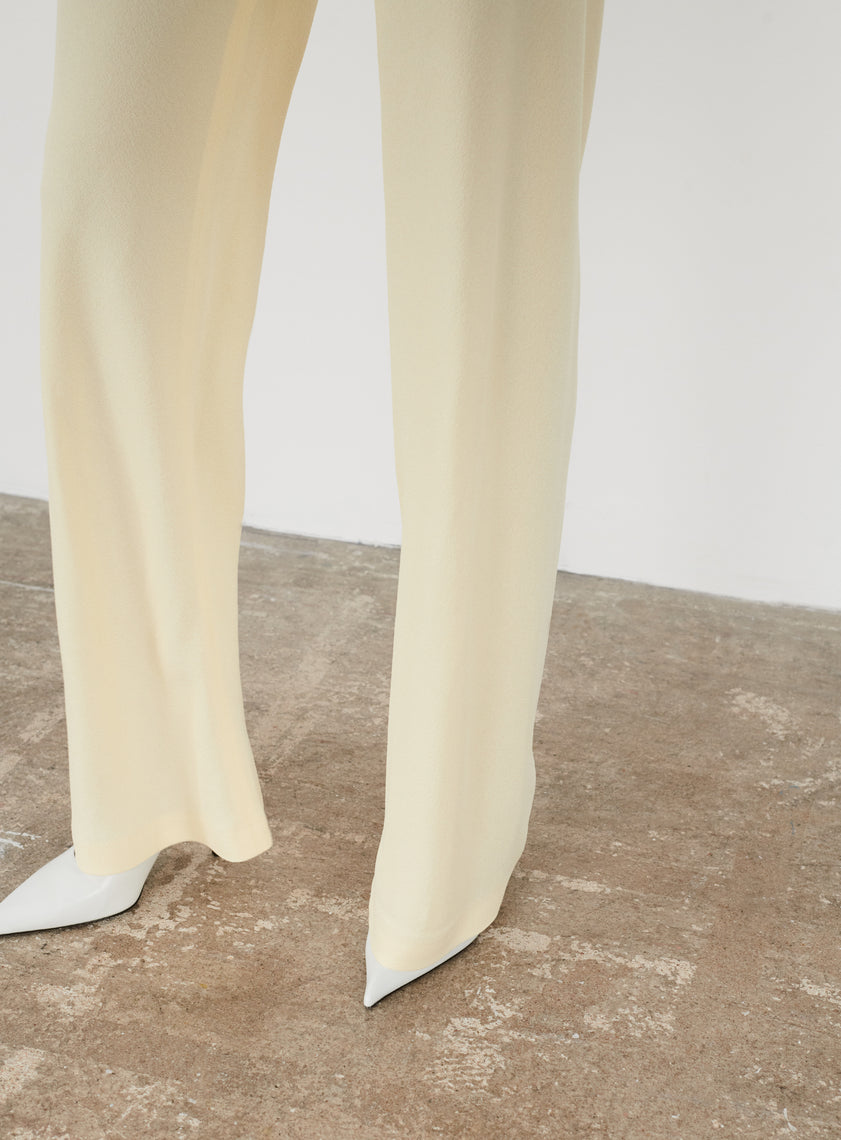 Crepe Bias Cut Pant
