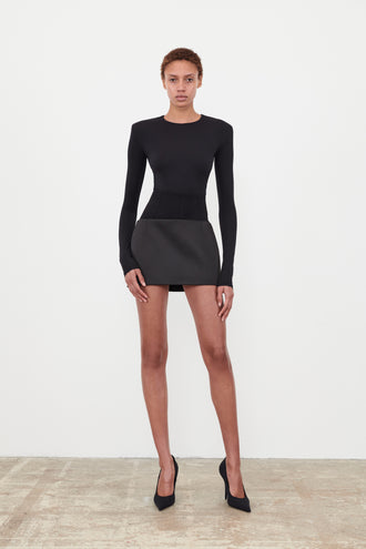 RHW Duchess Micro Mini Skirt