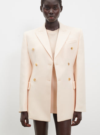 New Double Breasted Contour Blazer