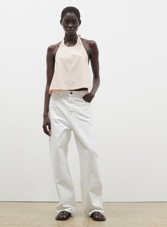 Clean Backless Halter Top