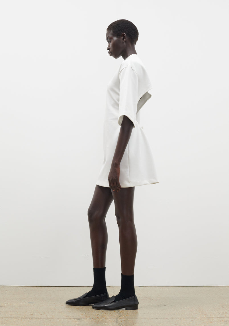 Backless Tee Dress Mini