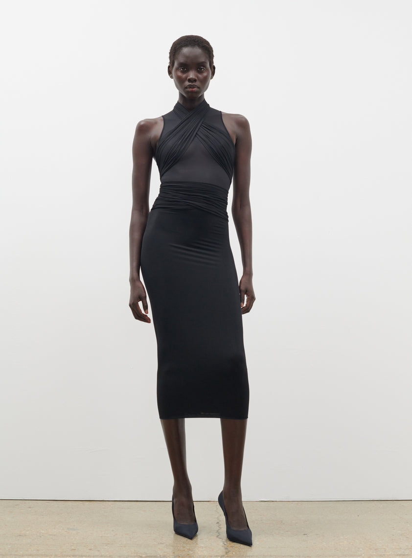 Translucent Skirt Midi