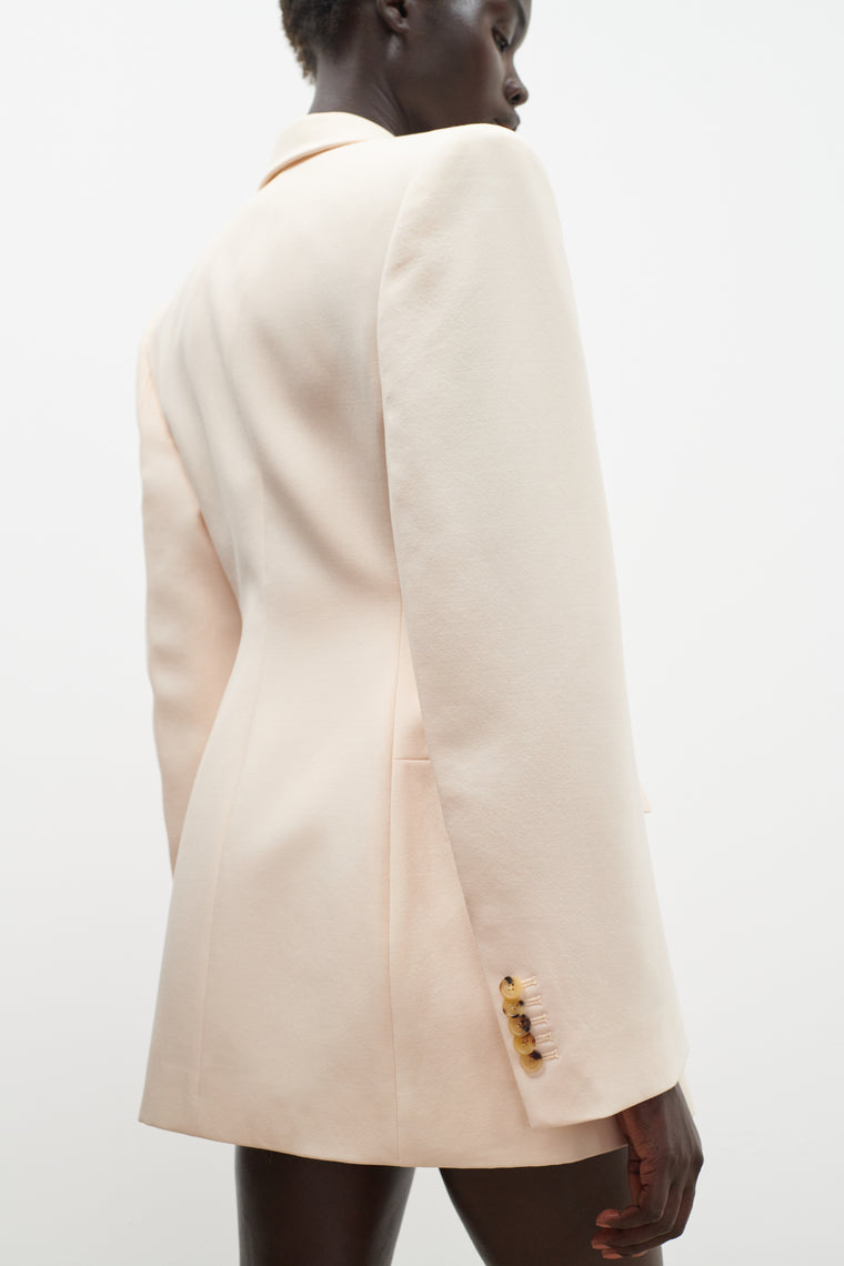New Double Breasted Contour Blazer