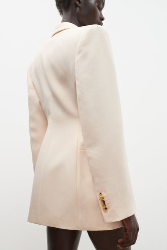 New Double Breasted Contour Blazer