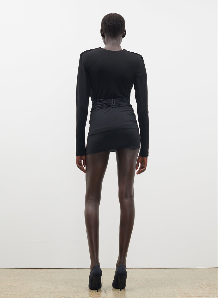 Translucent Skirt Mini