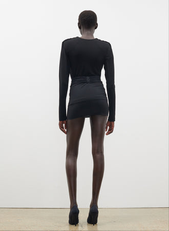 Translucent Skirt Mini