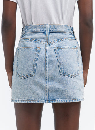 Denim Mini Skirt