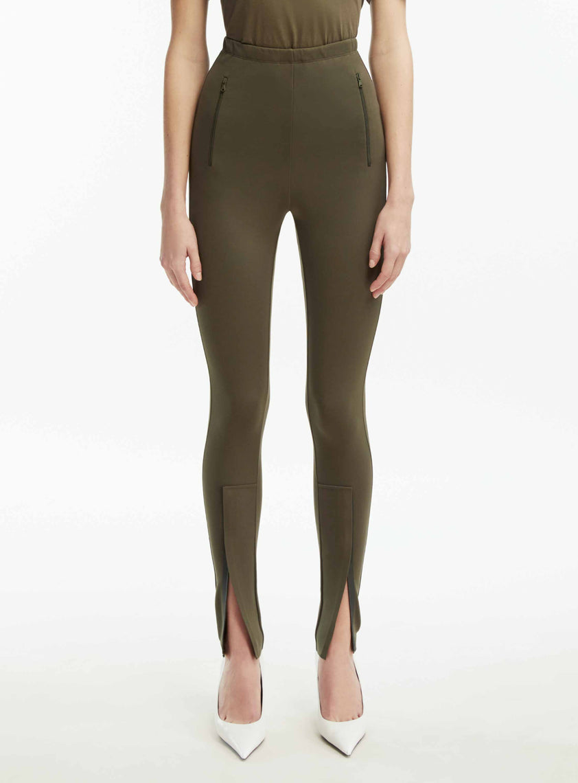 Front Zip Legging